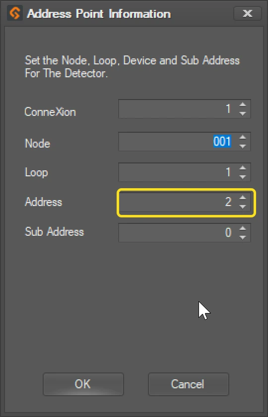 Auto-count addresses